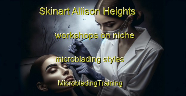 Skinart Allison Heights workshops on niche microblading styles | MicrobladingTraining | MicrobladingClasses | SkinartTraining-United States