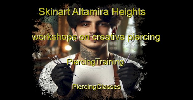 Skinart Altamira Heights workshops on creative piercing | #PiercingTraining #PiercingClasses #SkinartTraining-United States