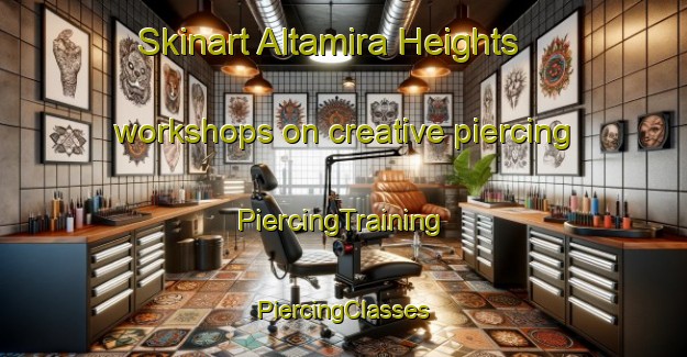 Skinart Altamira Heights workshops on creative piercing | #PiercingTraining #PiercingClasses #SkinartTraining-United States