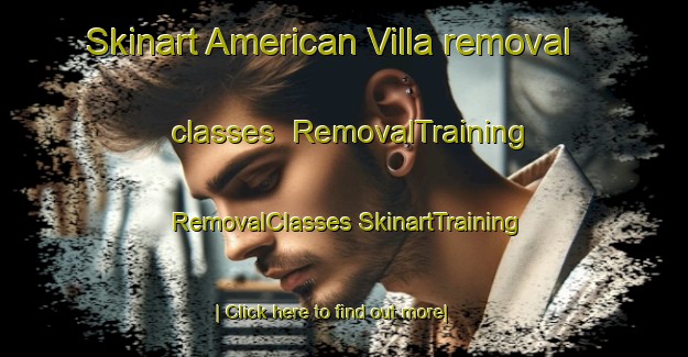 Skinart American Villa removal classes | #RemovalTraining #RemovalClasses #SkinartTraining-United States