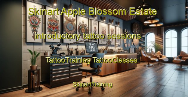 Skinart Apple Blossom Estate introductory tattoo sessions | #TattooTraining #TattooClasses #SkinartTraining-United States