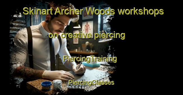 Skinart Archer Woods workshops on creative piercing | #PiercingTraining #PiercingClasses #SkinartTraining-United States