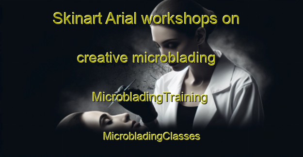 Skinart Arial workshops on creative microblading | #MicrobladingTraining #MicrobladingClasses #SkinartTraining-United States