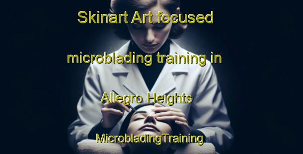 Skinart Art-focused microblading training in Allegro Heights | #MicrobladingTraining #MicrobladingClasses #SkinartTraining-United States