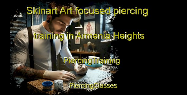 Skinart Art-focused piercing training in Armenia Heights | #PiercingTraining #PiercingClasses #SkinartTraining-United States