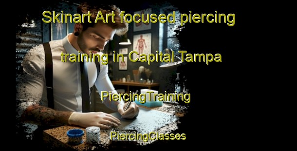 Skinart Art-focused piercing training in Capital Tampa | #PiercingTraining #PiercingClasses #SkinartTraining-United States