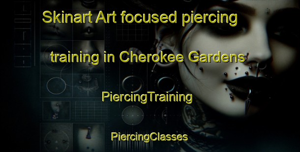 Skinart Art-focused piercing training in Cherokee Gardens | #PiercingTraining #PiercingClasses #SkinartTraining-United States