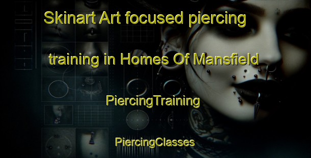 Skinart Art-focused piercing training in Homes Of Mansfield | #PiercingTraining #PiercingClasses #SkinartTraining-United States