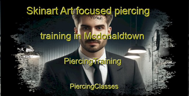 Skinart Art-focused piercing training in Mcdonaldtown | #PiercingTraining #PiercingClasses #SkinartTraining-United States