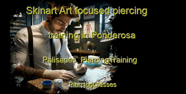 Skinart Art-focused piercing training in Ponderosa Palisades | #PiercingTraining #PiercingClasses #SkinartTraining-United States