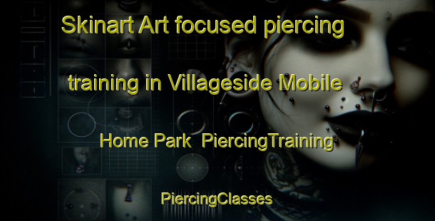 Skinart Art-focused piercing training in Villageside Mobile Home Park | #PiercingTraining #PiercingClasses #SkinartTraining-United States