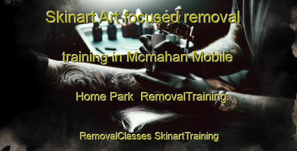 Skinart Art-focused removal training in Mcmahan Mobile Home Park | #RemovalTraining #RemovalClasses #SkinartTraining-United States