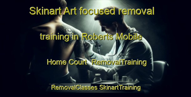 Skinart Art-focused removal training in Roberts Mobile Home Court | #RemovalTraining #RemovalClasses #SkinartTraining-United States