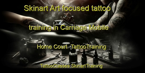 Skinart Art-focused tattoo training in Carriage Mobile Home Court | #TattooTraining #TattooClasses #SkinartTraining-United States