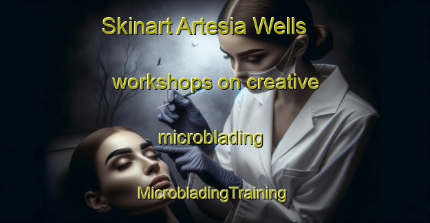 Skinart Artesia Wells workshops on creative microblading | #MicrobladingTraining #MicrobladingClasses #SkinartTraining-United States