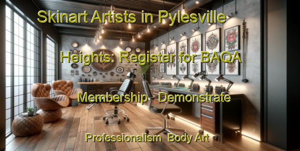 Skinart Artists in Pylesville Heights: Register for BAQA Membership - Demonstrate Professionalism | Body Art Qualification Authority | BAQA-United States