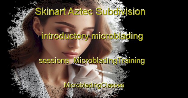 Skinart Aztec Subdivision introductory microblading sessions | #MicrobladingTraining #MicrobladingClasses #SkinartTraining-United States