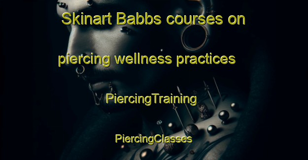 Skinart Babbs courses on piercing wellness practices | #PiercingTraining #PiercingClasses #SkinartTraining-United States