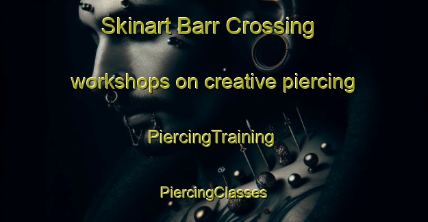 Skinart Barr Crossing workshops on creative piercing | #PiercingTraining #PiercingClasses #SkinartTraining-United States