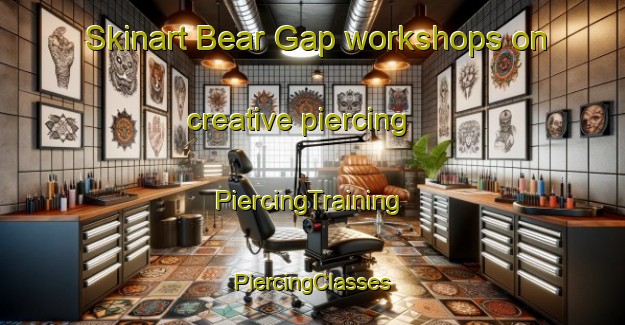 Skinart Bear Gap workshops on creative piercing | #PiercingTraining #PiercingClasses #SkinartTraining-United States