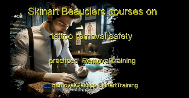 Skinart Beauclerc courses on tattoo removal safety practices | #RemovalTraining #RemovalClasses #SkinartTraining-United States