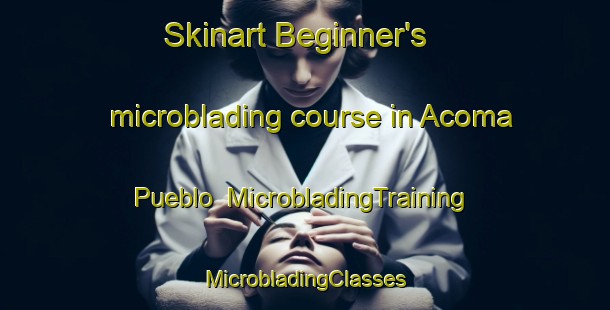 Skinart Beginner's microblading course in Acoma Pueblo | #MicrobladingTraining #MicrobladingClasses #SkinartTraining-United States