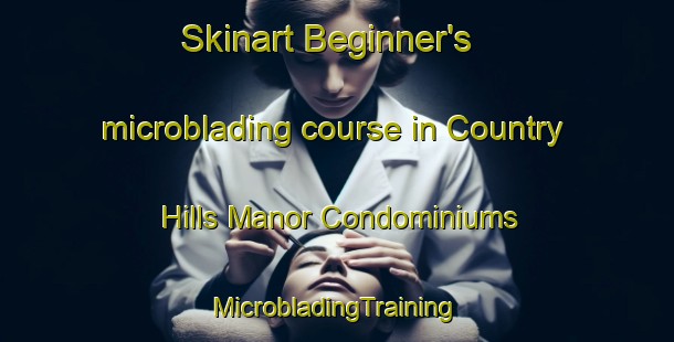 Skinart Beginner's microblading course in Country Hills Manor Condominiums | #MicrobladingTraining #MicrobladingClasses #SkinartTraining-United States