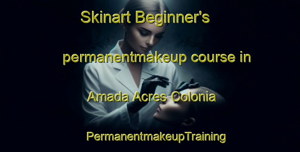 Skinart Beginner's permanentmakeup course in Amada Acres Colonia | #PermanentmakeupTraining #PermanentmakeupClasses #SkinartTraining-United States