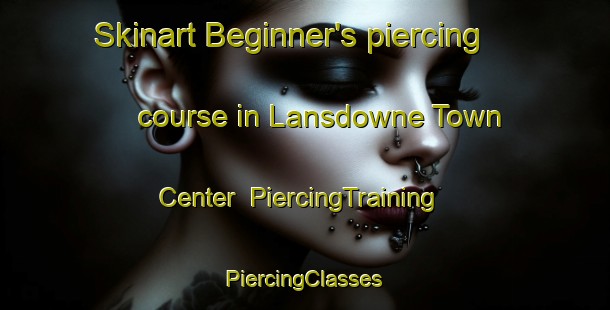 Skinart Beginner's piercing course in Lansdowne Town Center | #PiercingTraining #PiercingClasses #SkinartTraining-United States