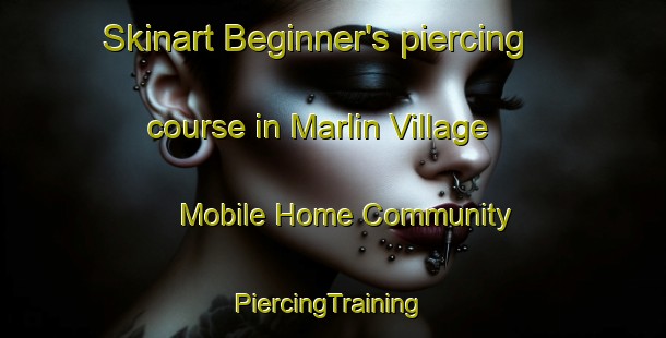 Skinart Beginner's piercing course in Marlin Village Mobile Home Community | #PiercingTraining #PiercingClasses #SkinartTraining-United States