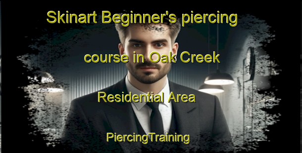 Skinart Beginner's piercing course in Oak Creek Residential Area | #PiercingTraining #PiercingClasses #SkinartTraining-United States