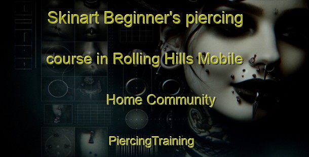 Skinart Beginner's piercing course in Rolling Hills Mobile Home Community | #PiercingTraining #PiercingClasses #SkinartTraining-United States