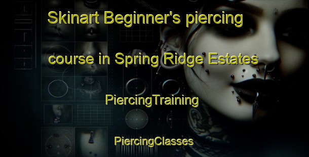 Skinart Beginner's piercing course in Spring Ridge Estates | #PiercingTraining #PiercingClasses #SkinartTraining-United States