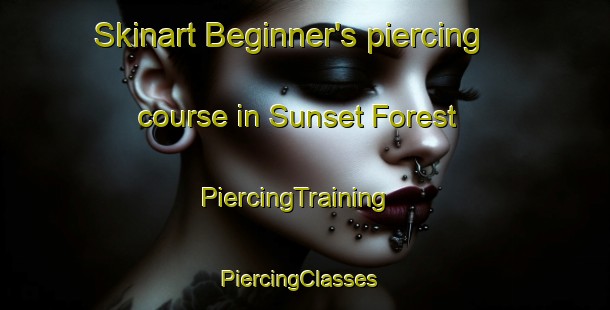 Skinart Beginner's piercing course in Sunset Forest | PiercingTraining | PiercingClasses | SkinartTraining-United States