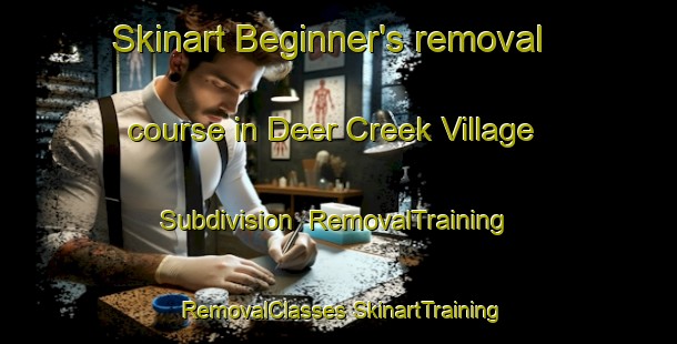 Skinart Beginner's removal course in Deer Creek Village Subdivision | #RemovalTraining #RemovalClasses #SkinartTraining-United States