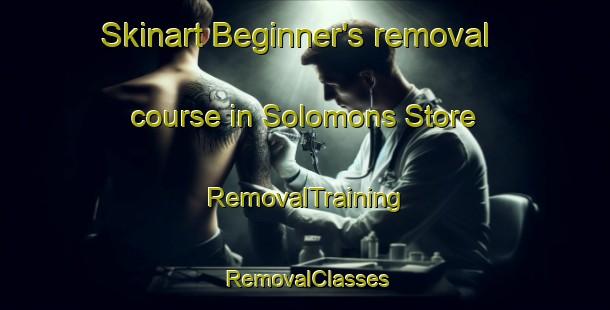 Skinart Beginner's removal course in Solomons Store | RemovalTraining | RemovalClasses | SkinartTraining-United States