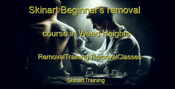 Skinart Beginner's removal course in Weed Heights | #RemovalTraining #RemovalClasses #SkinartTraining-United States