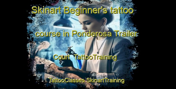 Skinart Beginner's tattoo course in Ponderosa Trailer Court | #TattooTraining #TattooClasses #SkinartTraining-United States