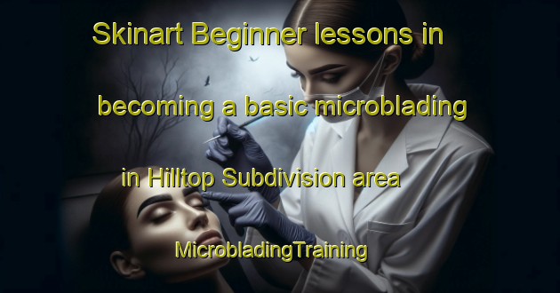 Skinart Beginner lessons in becoming a basic microblading in Hilltop Subdivision area | MicrobladingTraining | MicrobladingClasses | SkinartTraining-United States