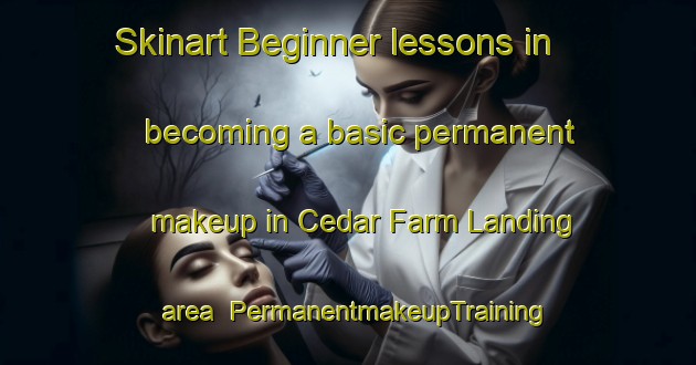 Skinart Beginner lessons in becoming a basic permanent makeup in Cedar Farm Landing area | PermanentmakeupTraining | PermanentmakeupClasses | SkinartTraining-United States