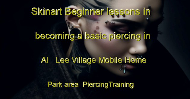 Skinart Beginner lessons in becoming a basic piercing in Al   Lee Village Mobile Home Park area | PiercingTraining | PiercingClasses | SkinartTraining-United States