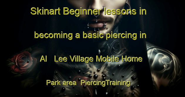 Skinart Beginner lessons in becoming a basic piercing in Al   Lee Village Mobile Home Park area | PiercingTraining | PiercingClasses | SkinartTraining-United States