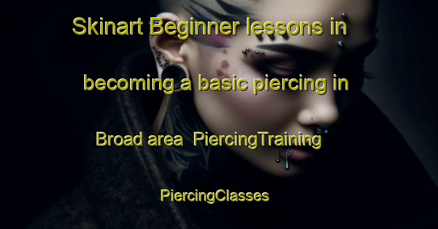 Skinart Beginner lessons in becoming a basic piercing in Broad area | PiercingTraining | PiercingClasses | SkinartTraining-United States