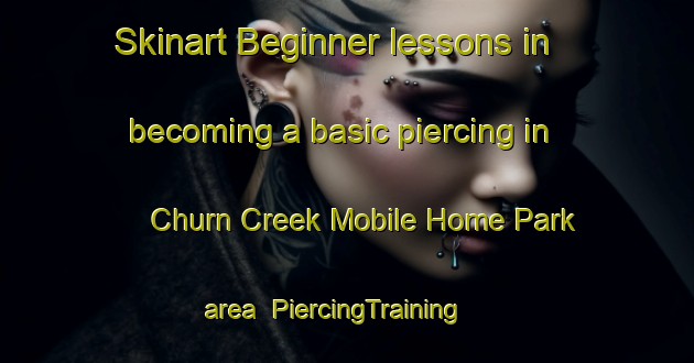 Skinart Beginner lessons in becoming a basic piercing in Churn Creek Mobile Home Park area | PiercingTraining | PiercingClasses | SkinartTraining-United States
