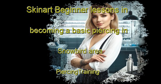 Skinart Beginner lessons in becoming a basic piercing in Snowbird area | PiercingTraining | PiercingClasses | SkinartTraining-United States