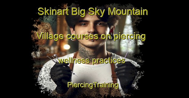 Skinart Big Sky Mountain Village courses on piercing wellness practices | #PiercingTraining #PiercingClasses #SkinartTraining-United States