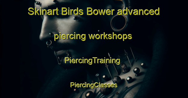 Skinart Birds Bower advanced piercing workshops | #PiercingTraining #PiercingClasses #SkinartTraining-United States