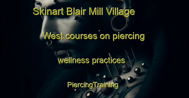 Skinart Blair Mill Village West courses on piercing wellness practices | #PiercingTraining #PiercingClasses #SkinartTraining-United States