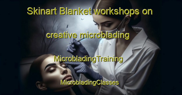 Skinart Blanket workshops on creative microblading | MicrobladingTraining | MicrobladingClasses | SkinartTraining-United States