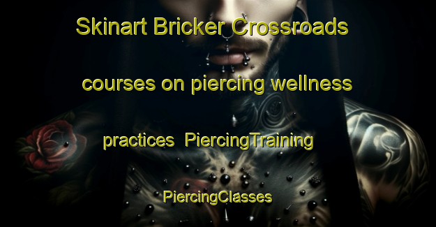 Skinart Bricker Crossroads courses on piercing wellness practices | #PiercingTraining #PiercingClasses #SkinartTraining-United States